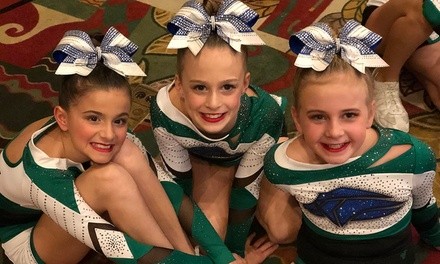Half- or Full-Day Cheer Camp for Five Days for One or Two Children at Cheer & Dance Atlanta (Up to 59% Off)
