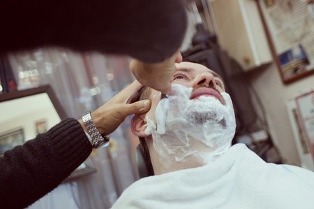 One Hot Towel Shave at Mane Studio One ( Up to 49% Off)