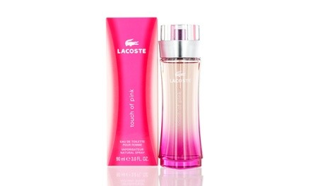 Touch Of Pink  by Lacoste Eau De Toilette spray (Ladies)