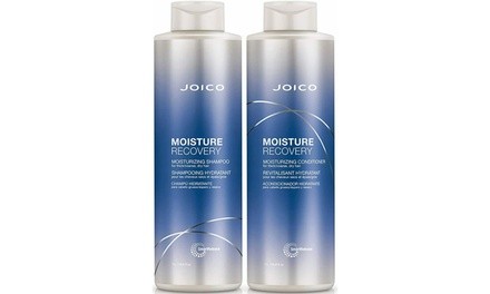 JOICO Moisture Recovery Moisturizing Shampoo & Conditioner Liter DUO