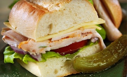 Burgers, Sandwiches, Salads, and Sides at Tamato's Deli & Market (Up to 53% Off). Two Options Available.