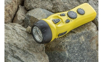 4-IN-1 Dynamo Emergency Radio Flashlight