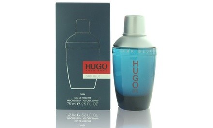 Hugo Dark Blue By Hugo Boss 2.5 Oz Edt Spray New In Box For Men