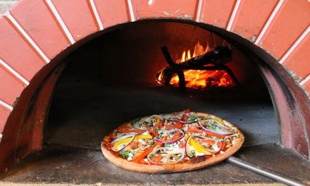$14 for Two Wood-Fired Pizzas at Fireside Wood Fired Pizza & Cafe ($24 Value) 