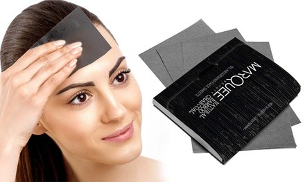 Marquee Beauty Bamboo Charcoal Oil Absorbing Blotting Facial Sheets - 100 Count