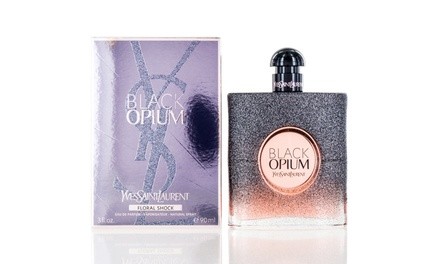 Black Opium Floral Shock for Women by Yves Saint Laurent EDP Spray 3.0 Oz tester