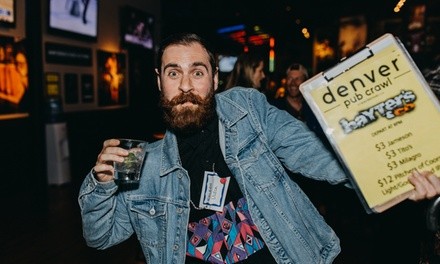 Denver Pub Crawl for One or Two at Denver Pub Crawl (Up to 19% Off)