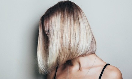 One All-Over Color or Root Touchup at Brasilian Blow Dry Bar (Up to 50% Off)