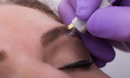 Complete Microblading with Optional Touch-Up Session at The Polished Brow (Up to 72% Off)