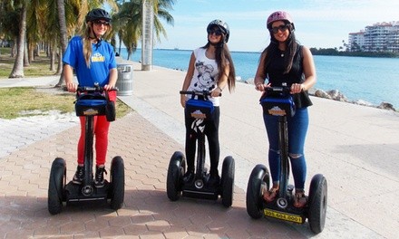 $69for Two-Hour Segway Tour for Two from Bike and Roll Miami ($147.66 Value)