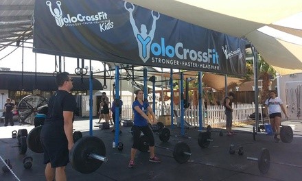 $53.50 for One Month of Unlimited CrossFit Classes with Three Intro Classes at Yolo CrossFit ($146 Value)   
