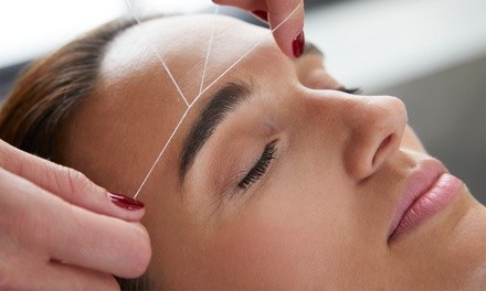 One Eyebrow Threading with Optional Eyebrow-Tinting Treatment at Nimis Threading & Waxing Salon (Up to 47% Off)