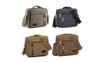 Men's Cross-Body Canvas Messenger Bag (4-Colors)