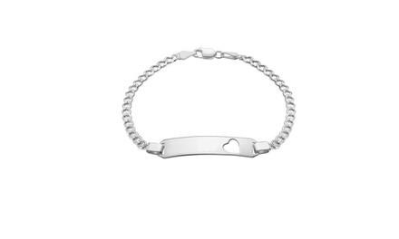 Italian Sterling Silver Children's ID Bracelets