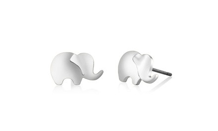 Elephant Stud Earrings