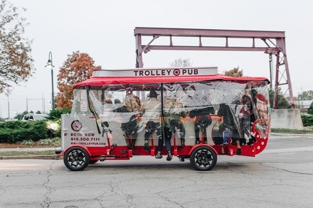 2-Hour Private Trolley Pub Tour for Up to 14 from Trolley Pub Charlotte (Up to 21% Off). 4 Options Available.
