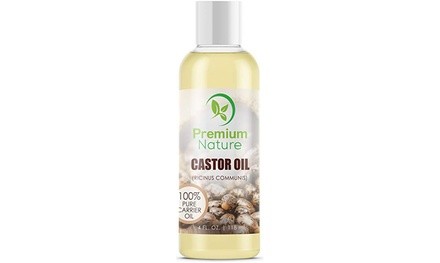 Castor Oil Pure Carrier Oil 4 oz Essential Oils Mixing Natural Skin