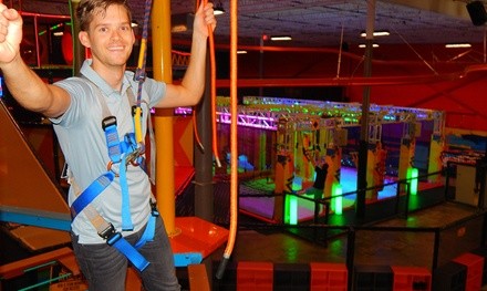 Basic Attraction Passes for 2, 4, or 6 or Party for 10 at Urban Air Adventure Park - Bedford (Up to 49% Off)