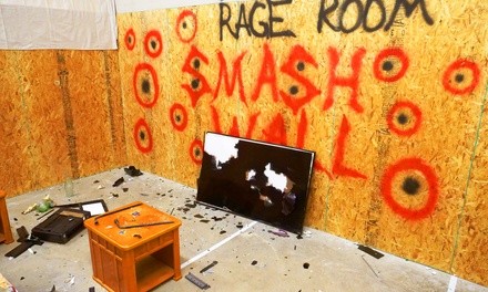 Rage Room for One, Two, Three, or Four with Free Bonus Items Per Group at The Secret Chambers (Up to 33% Off)