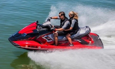 Jet Ski Rental at Full Throttle Jetskis (Up to 87% Off). Five Options Available.