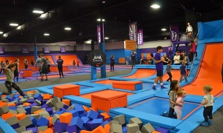 120-Minute Jump Pass or Unlimited Jump Pass at Altitude Trampoline Park- Fort Worth- Kroger Way (Up to 62% Off)  