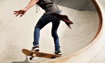 Three or Six All-Day Skate-Park Sessions at Kona Skate Park (Up to 56% Off) 