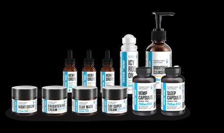 CBD Products from Tested Hemp (Up to 40% Off). Four Options Available.