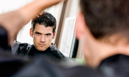 One or Three Men's Haircuts at Mitzi's Hair Design (Up to 54% Off)