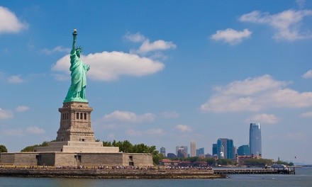 60-Minute Statue of Liberty and Ellis Island Sunset Cruise for 1, 2, or 4 at Attracions4us (Up to 50% Off)