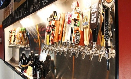 One or Two Beer Flight and Growler Fill Packages at TapLine Growler (Up to 41% Off)