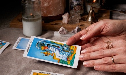 One or Two Intuitive Tarot Readings for Up to Two People from The Sad Witch (Up to 57% Off)