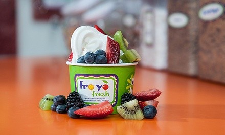 $12 for Two vouchers, Each Good for $10 Worth of Food and Drink at Froyo Fresh ($20 Value)