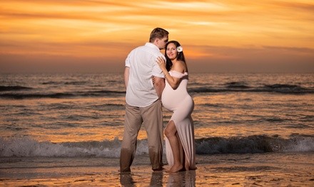 One-Hour Park or Beach Photo Shoot with Prints from Angela Clifton Photography (Up to 90% Off)