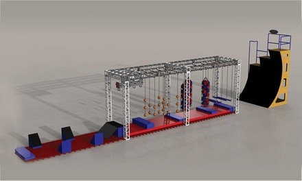 $30 Toward Ninja Obstacle Course, Trampoline Play, and More at Stratosphere Trampoline Park (33% Off)  