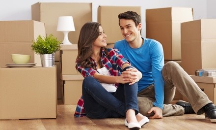 One  or Two Hours of Moving Services with Two Movers and a Truck from Moving Helpers (Up to 50% Off)