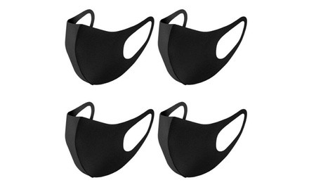 4Pack Mix Unisex Face Mask Reusable Washable Cover Masks Fashion Cloth Men Women