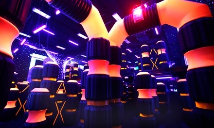 Laser Tag Sessions, or Kids' Outing with Inflatable Pass, Mini-Bowling, and Maze at Badger Sports Park (Up to 55% Off)