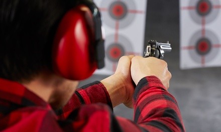 $72 for Five One-Hour Range Visits and Gun Rental at SafeSide Tactical ($147 Value)