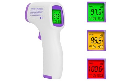 iMounTEK Digital Infrared Non-Contact Forehead Thermometer with Fever Warning 