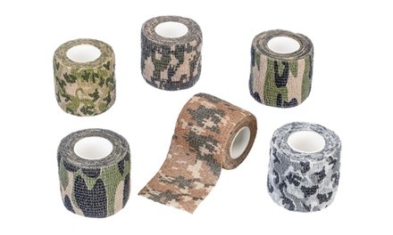 6Pc Assorted Camouflage Adhesive Free Wraps (2