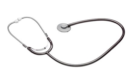 Single Head Stethoscope Stainless Steel Headset & EarTubes (FDA & CE Certified)