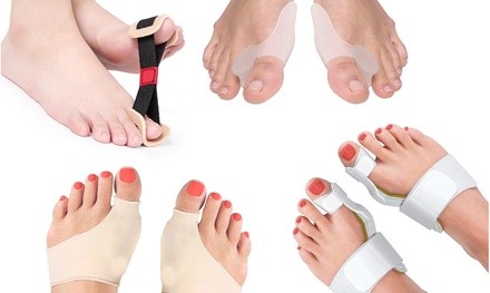 Complete Orthopedic Bunion Corrector Pads and Splints Relief Kit (8-Piece)