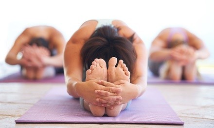 Five Classes or One Month of Unlimited Yoga Classes at The Yoga Studio Downtown (Up to 36% Of)