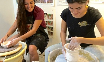 One or Three Pottery Classes with Supplies for One Person at ARTime BARRO(Up to 66% Off)