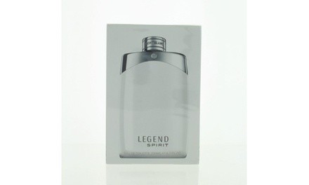 Mont Blanc Legend Spirit 6.7 Oz Eau De Toilette Spray New In Box For Men