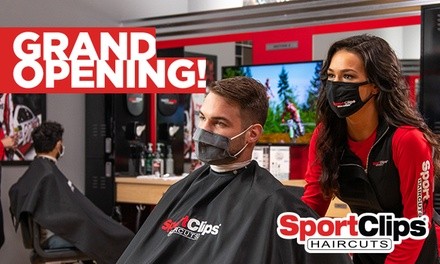 Free Haircut for New Clients or $15 MVP Experience for Return Clients at Sport Clips Haircuts of Uptown Boca