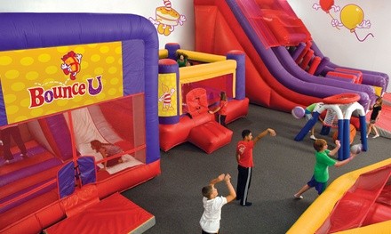 One-Hour Private Bounce Session for Up to 5 or 10 at BounceU in Apex NC (Up to 15% Off). Four Options Available.