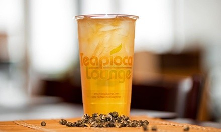 $3.50 for $5 Toward Food and Drink at Teapioca Lounge; Takeout or Dine-In If Available