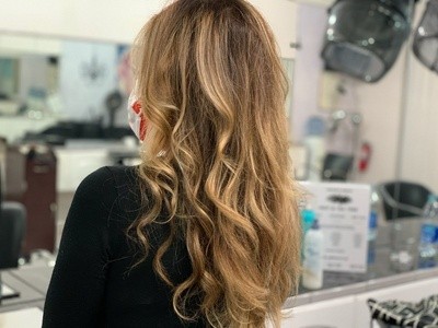 Up to 52% Off on Salon - Hair Color / Highlights - Roots at Hair is Us Salon