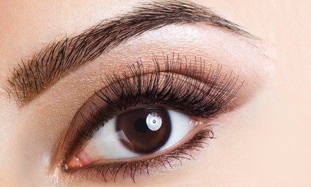 Full or Half Set of Eyelash Extensions with Optional Fill at The Skin Glory (Up to 62% Off)